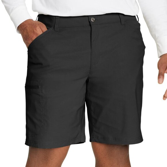 Eddie Bauer Men's Tech Short, Black - Picture 5 of 7